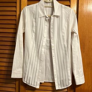 Tuxedo-style Blouse
